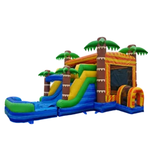 Aloha 4-in-1 Bounce House Combo (Wet/Dry)