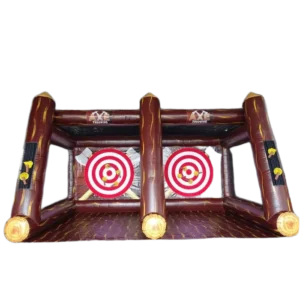 Inflatable Double Axe Throw Rental