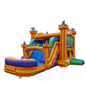 Kingdom 4-in-1 Combo Bounce House RentalÂ