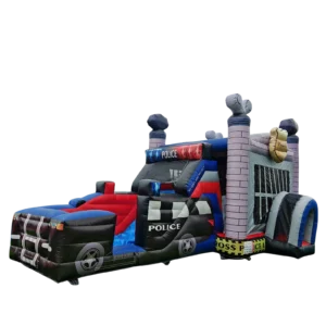 Police Car 4-in-1 Combo Bounce House Rental