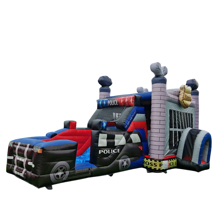 Police Car 4-in-1 Combo Bounce House Rental